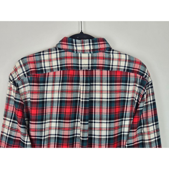 Ralph Lauren Classic Fit Plaid Button Down Shirt Men's XL Red Green Blue Cotton - Picture 8 of 8